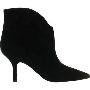 NEW MARC FISHER women's haylian suede ankle bootie in black